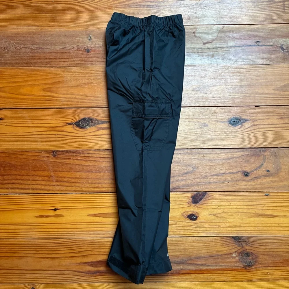 Columbia Black Rain Pants, NWOT, 6/7